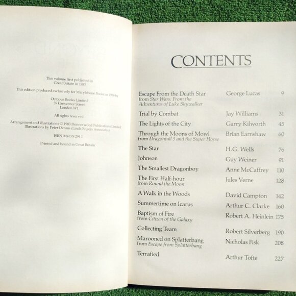 Vintage Beyond the Stars: Tales of Adventure in Time and Space, Hardcover 1986 - Picture 3 of 3